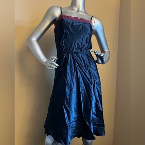 #10-Free People silk slip dress